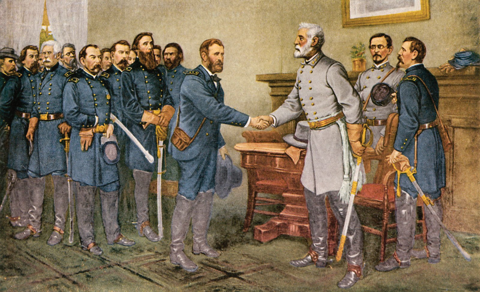 Appomattox surrender, 1865