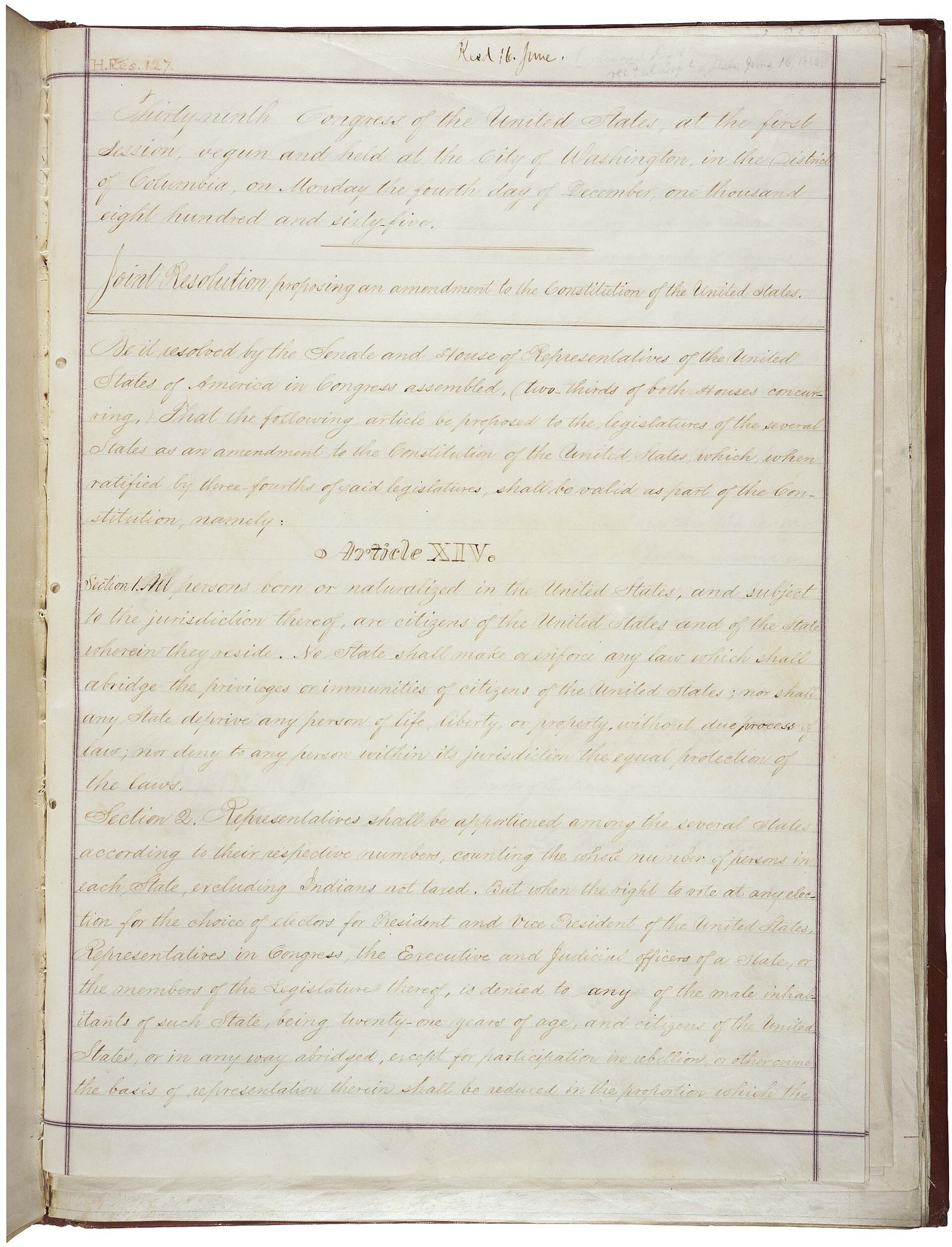 14th Amendment historical image 1