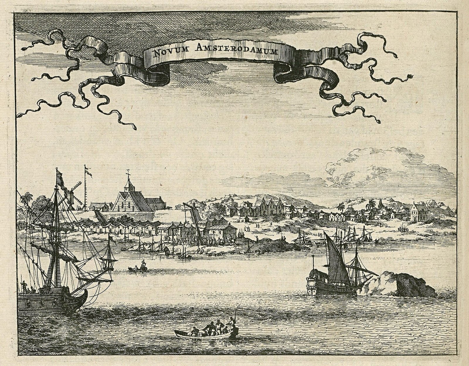 Dutch Establish New Amsterdam historical image 1