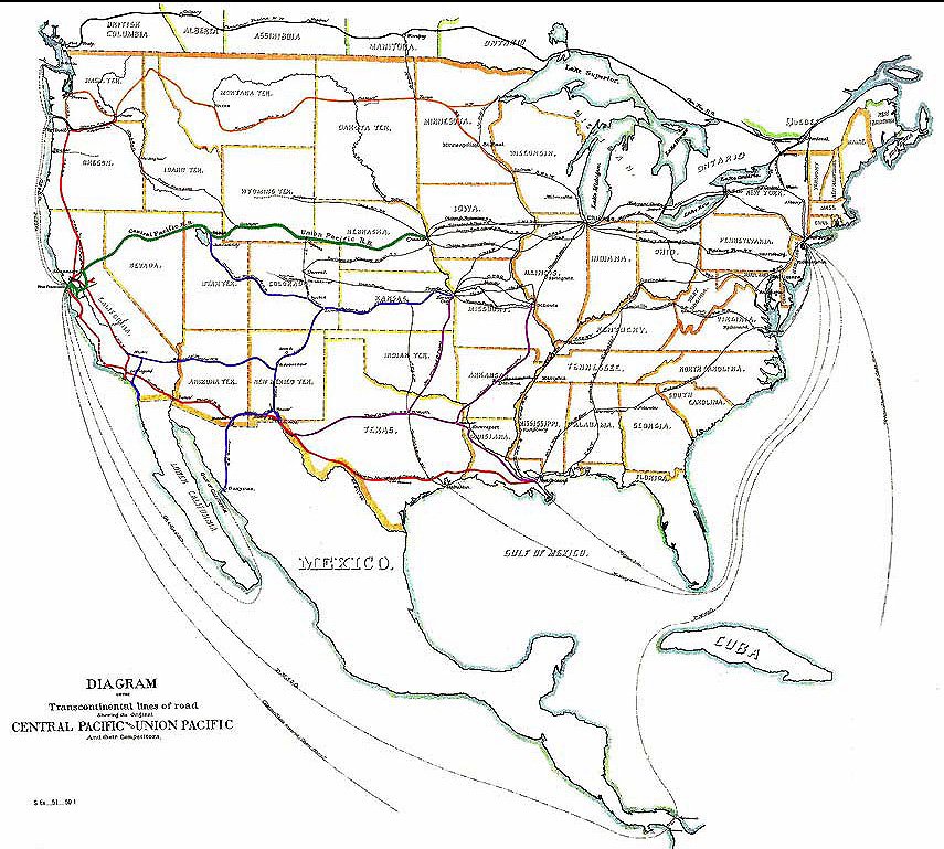 Transcontinental Railroad historical image 1