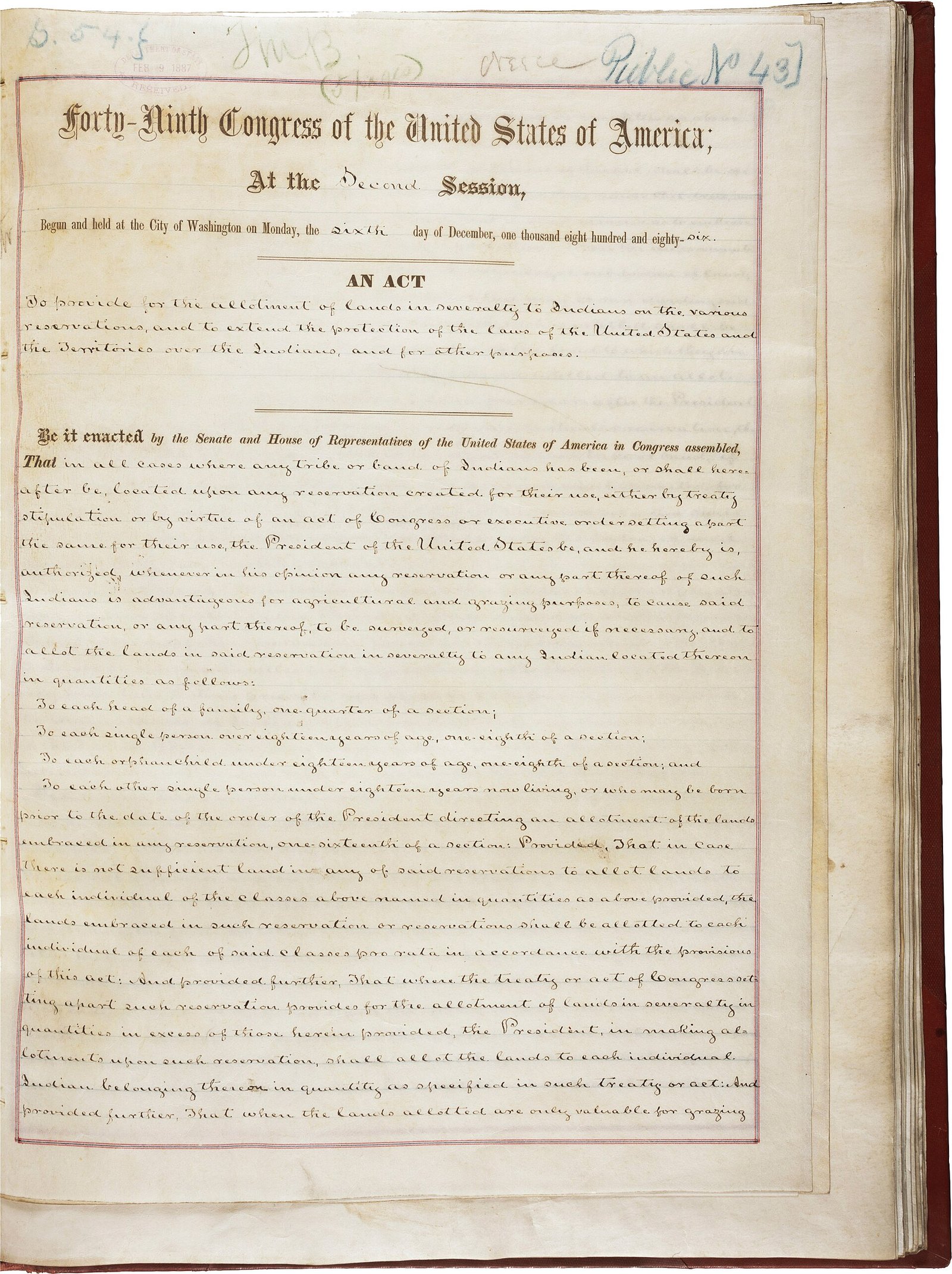 Dawes Act historical image 1