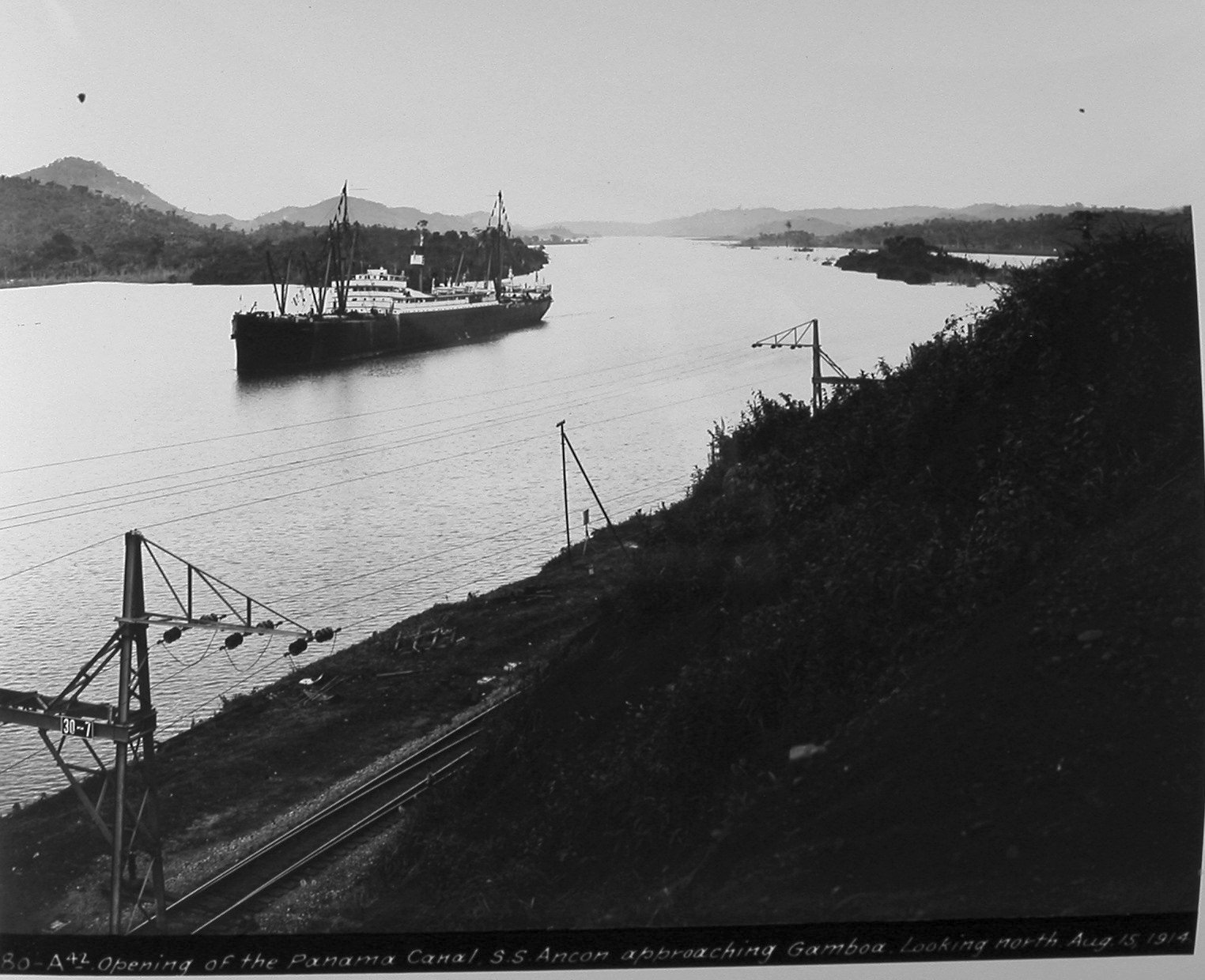 Panama Canal Opens historical image 1