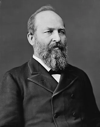 James A. Garfield assassinated historical image 1